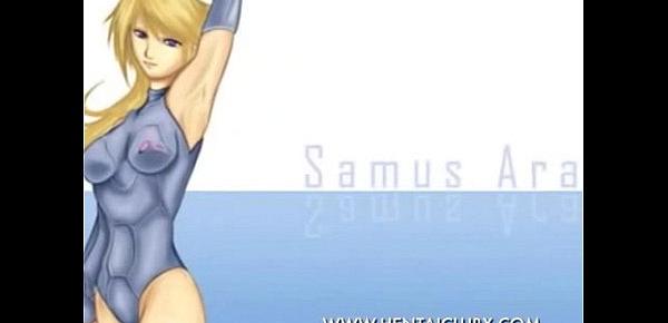  anime girls Sexy Samus Aran ecchi